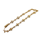 Chrome Hearts 22K Gold and Diamond-Set Cross Bracelet
