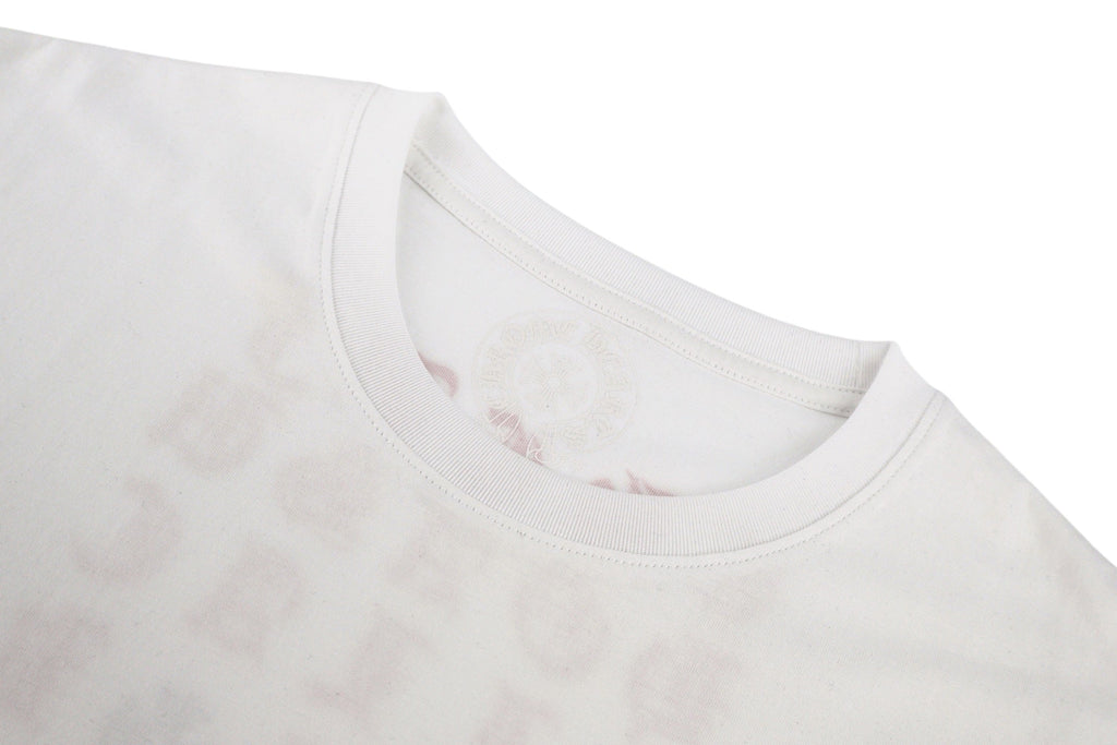 Chrome Hearts California F*ck You Pocket T-Shirt - White Tee with Pink Gothic Print