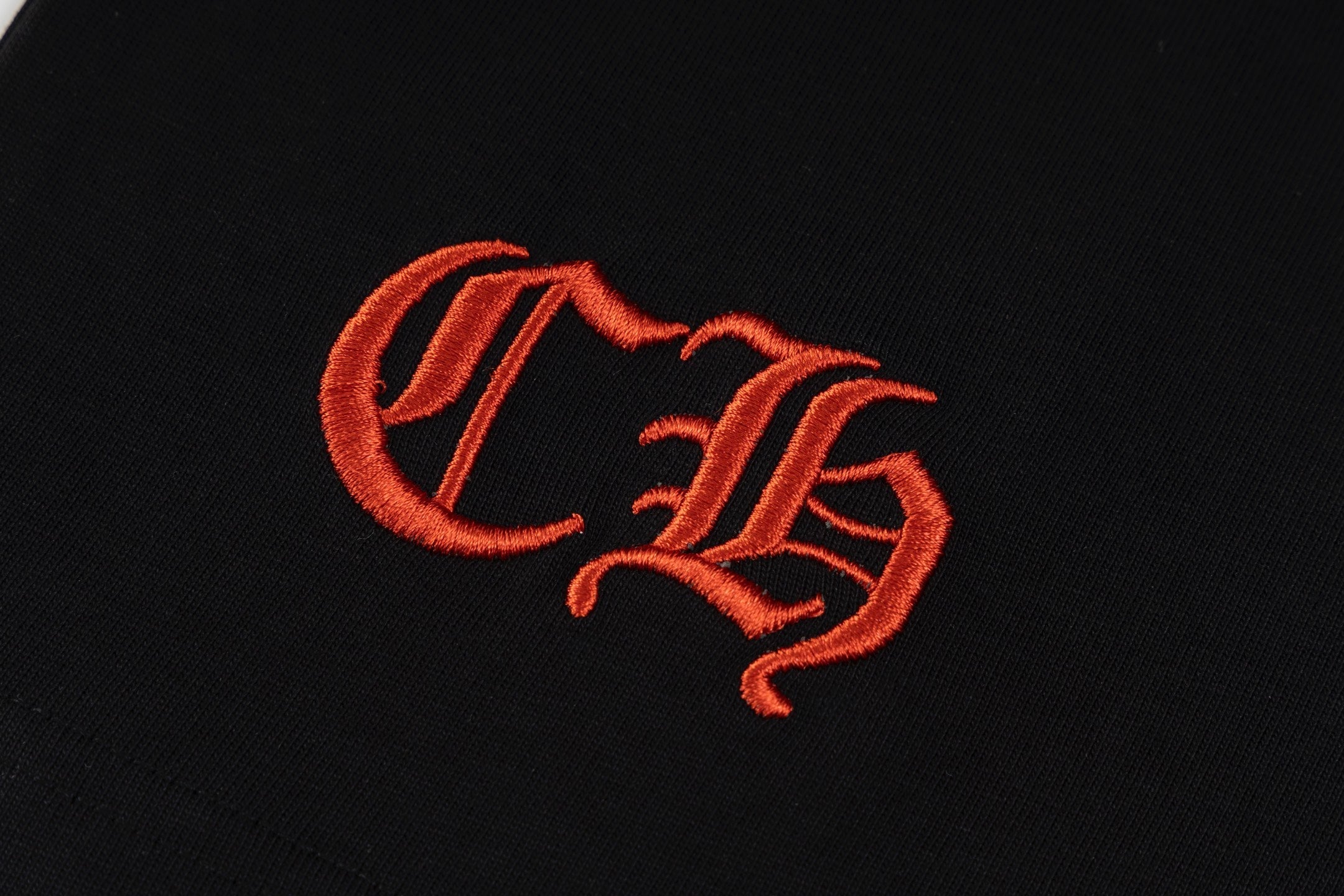 Chrome Hearts Style Plaid Horseshoe Cross T-Shirt - Colorful Embroidered Patch, Vintage Wash Cotton Streetwear Tee