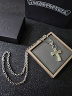 Chrome Hearts Celtic Dragon Cross Necklace