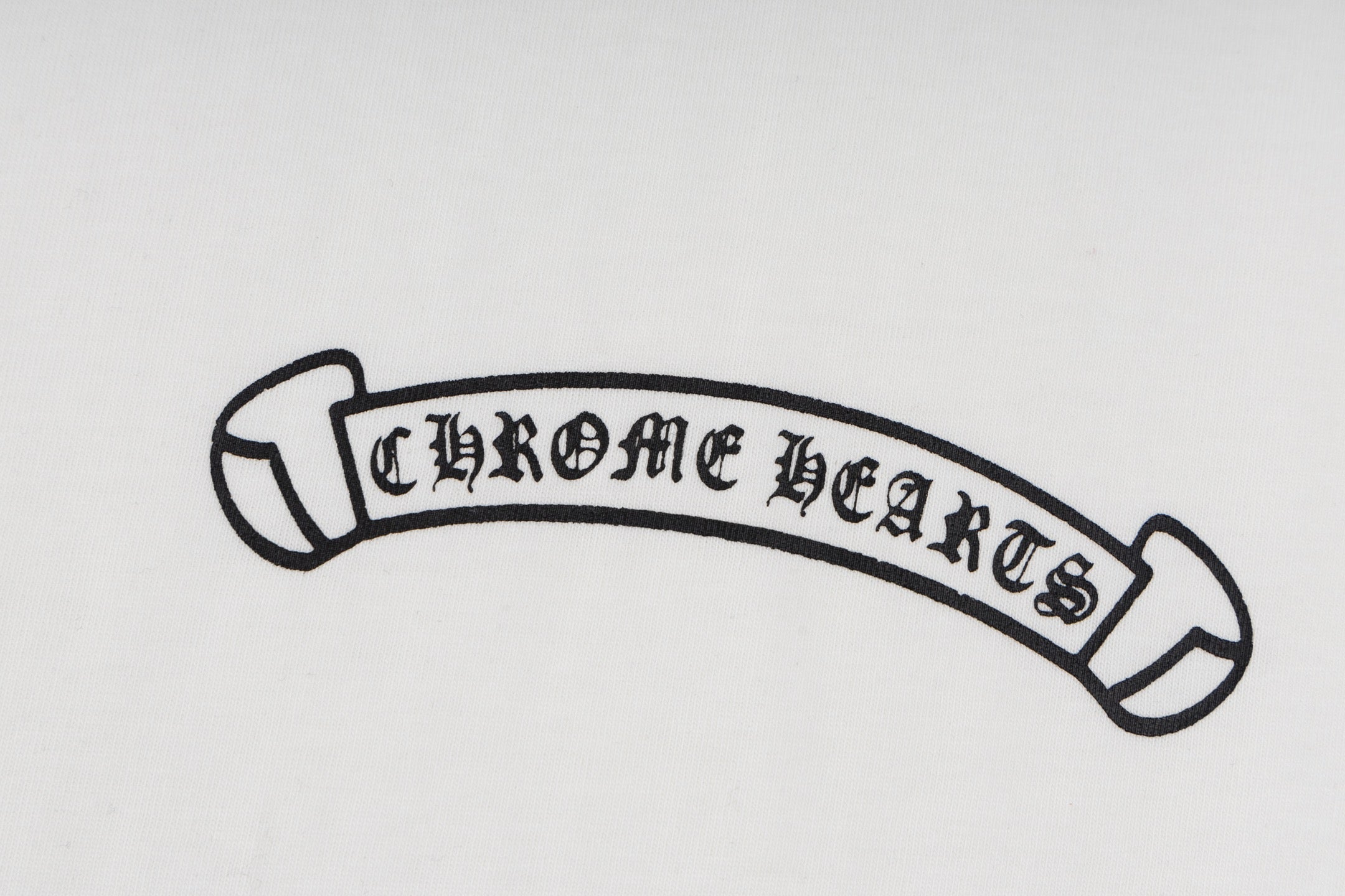 Chrome Hearts 2026 SS Multi-Color Splatter Cross T-Shirt - White Unisex Cotton Tee