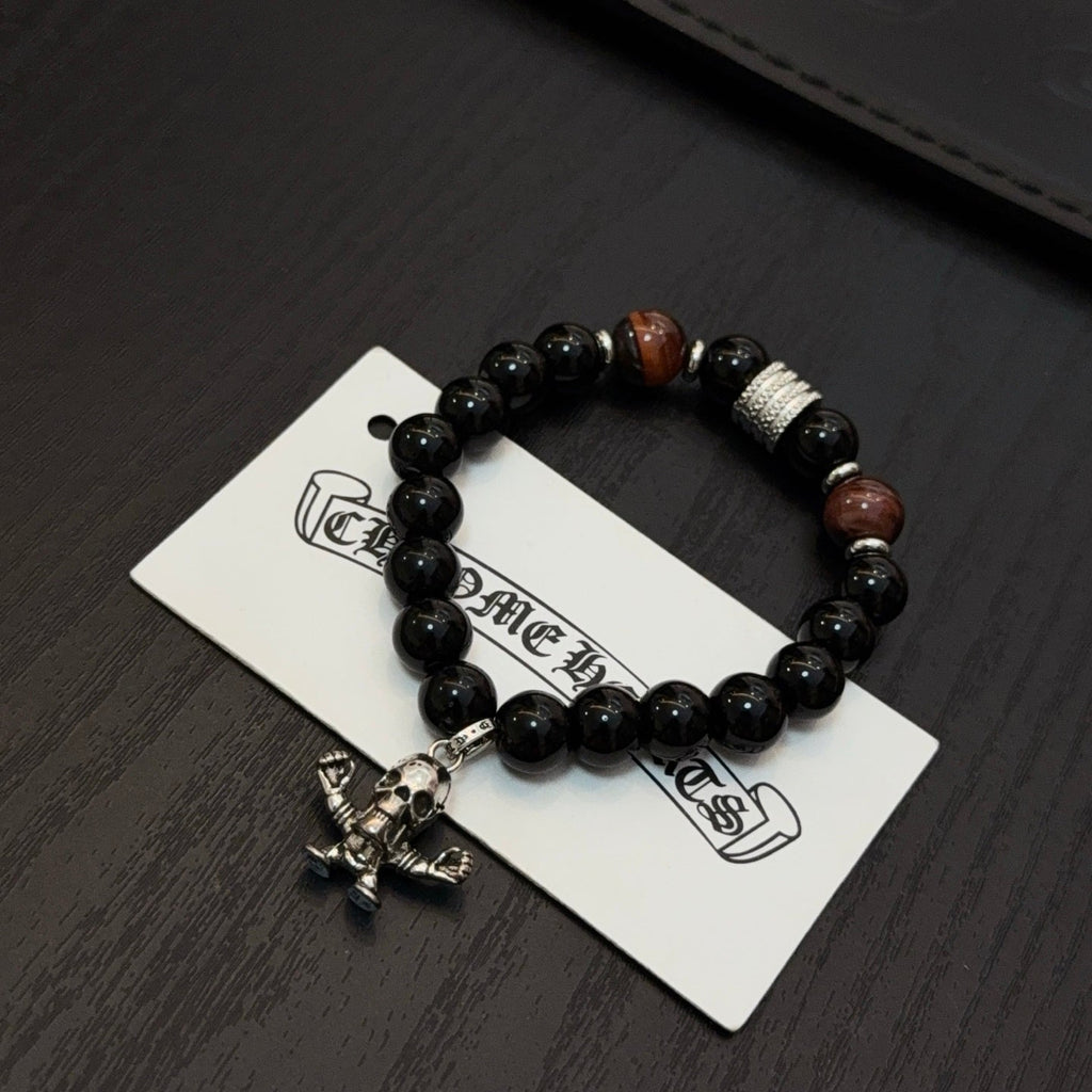 Chrome Hearts Obsidian Bracelet