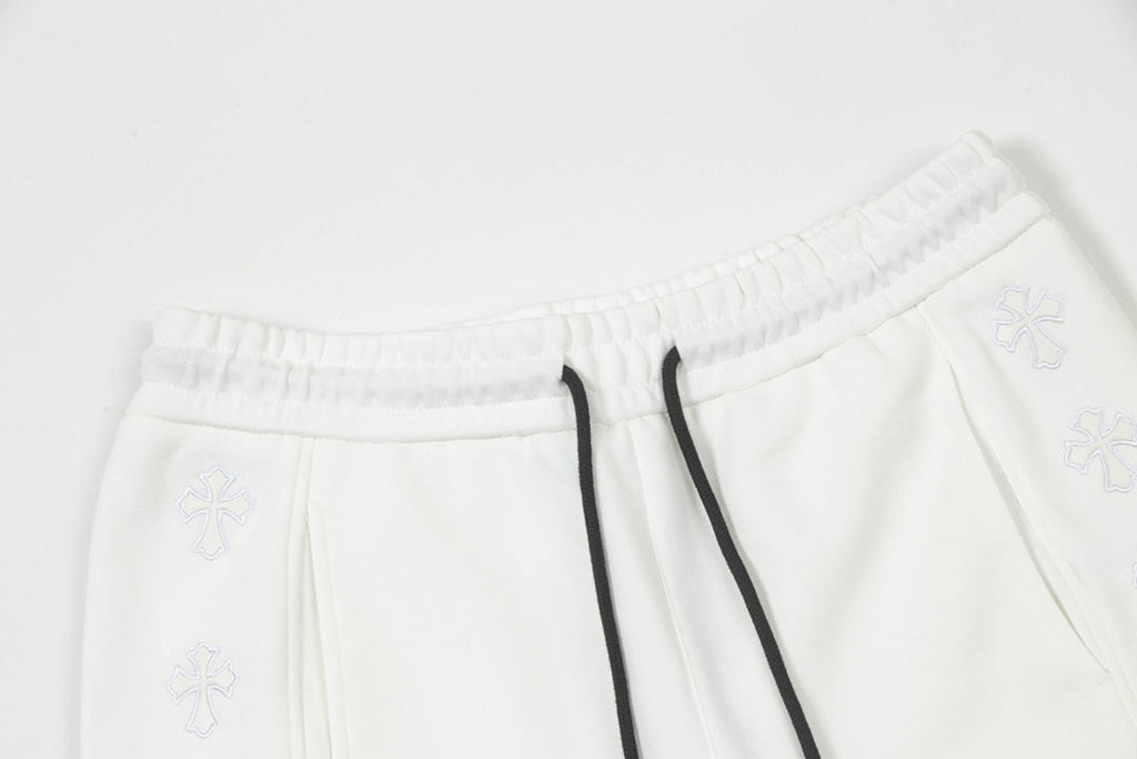 Chrome Hearts "Side Cross Embroidery" Jogger Sweatpants