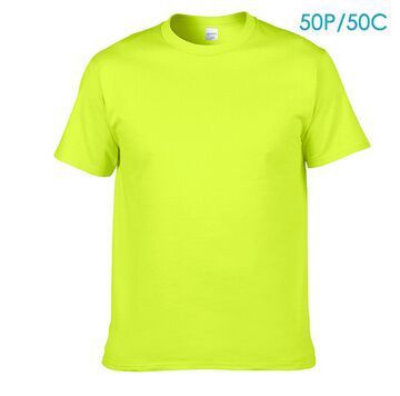 Gildan 76000 Solid Color Cotton Round Neck Short-Sleeved T-Shirt 180G Advertising Shirt Cultural Shirt Custom Logo