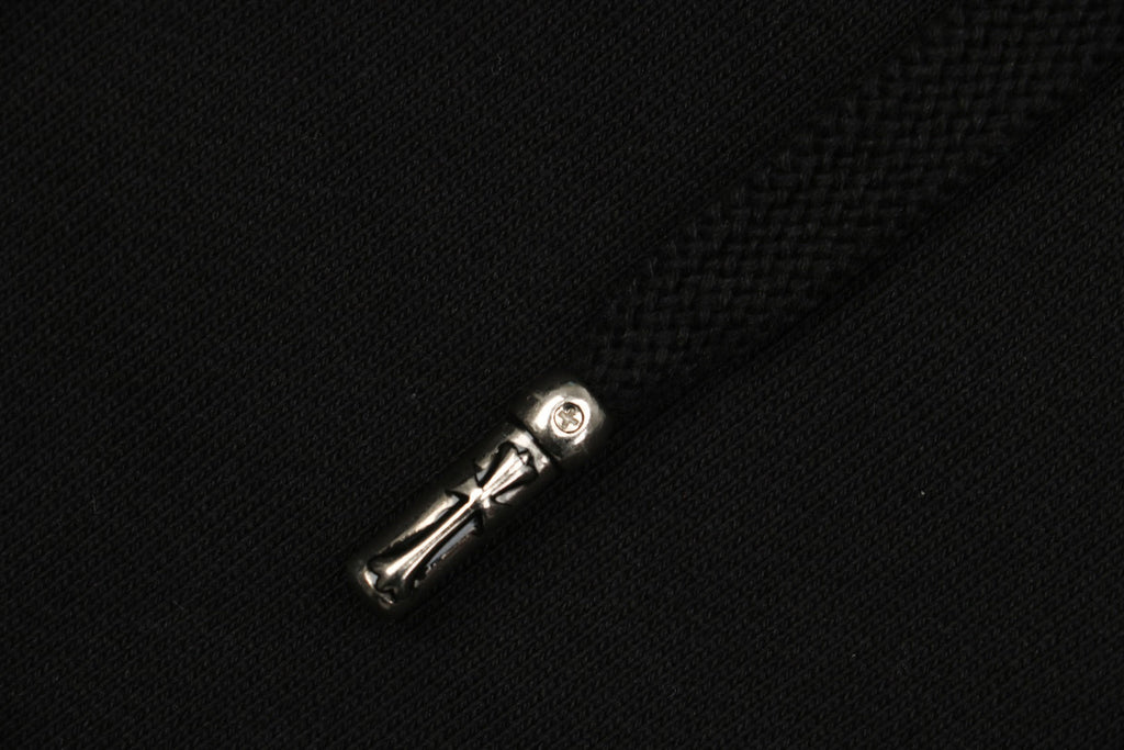 Chrome Hearts "Sanskrit Horseshoe" Embroidered Straight-Leg Sweatpants