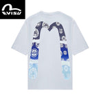 EVISU Brand "Big M Daruma Doll" Series T-Shirts