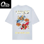 EVISU "Double Qilin" Series T-shirts