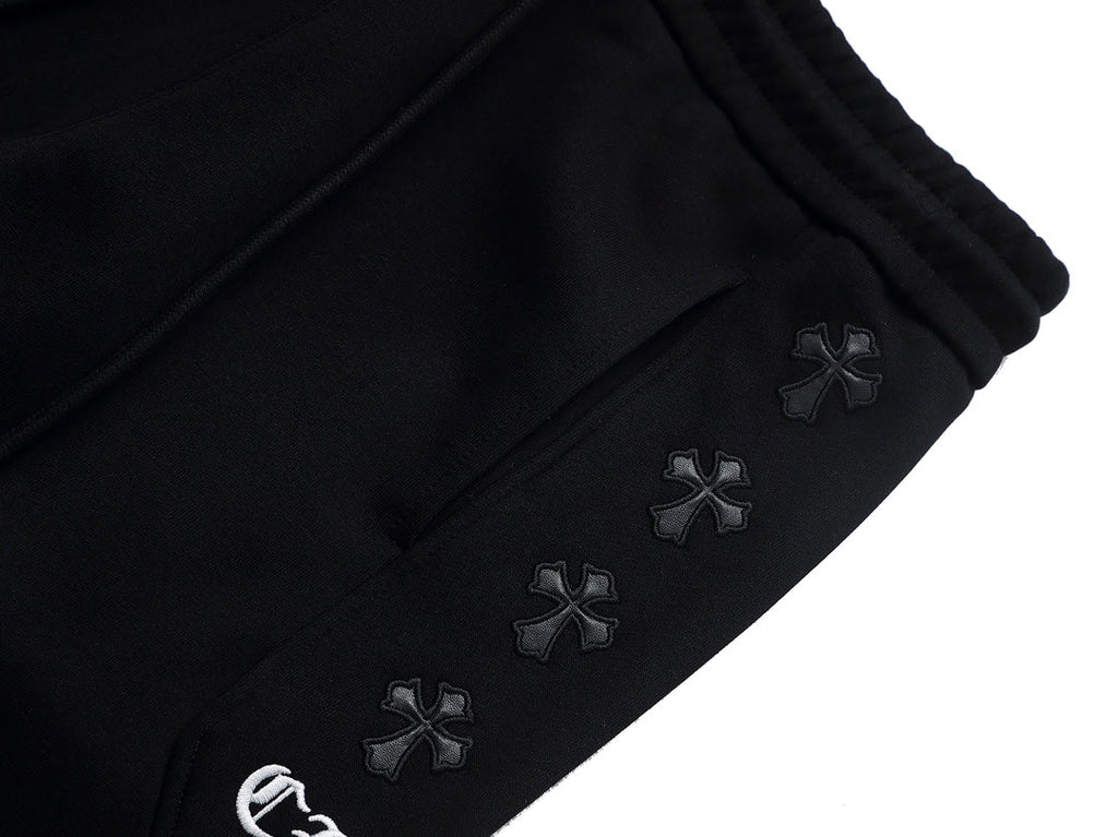 Chrome Hearts "Side Cross Embroidery" Joggers