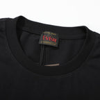 EVISU KURO Series White Crew-Neck Short-Sleeve T-Shirt