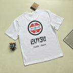 EVISU Classic "Kamon" or "Sakura" Print Short-Sleeve T-Shirt Series