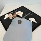 A Chrome Hearts open-top sun visor.
