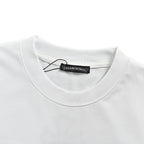 Chrome Hearts Men's White Cotton T-Shirt - Classic Banner Logo Crewneck Tee