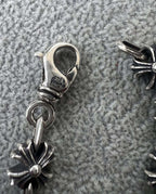 Chrome Hearts 925 Silver Fleur-de-Lis Bracelet