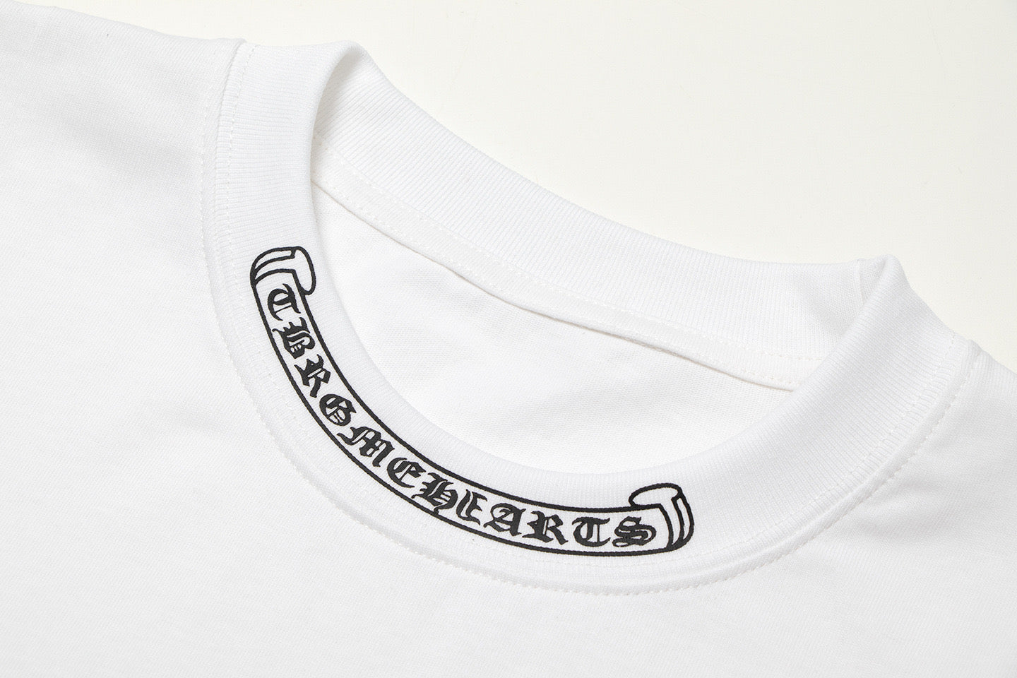 Chrome Hearts White "Final to the Finale" Multi-Cross Embroidered T-Shirt