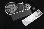Chrome Hearts 2026 SS Multi-Color Embroidered Cross T-Shirt - Black Unisex Cotton Tee