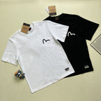EVISU Classic "Kamon" or "Sakura" Print Short-Sleeve T-Shirt Series
