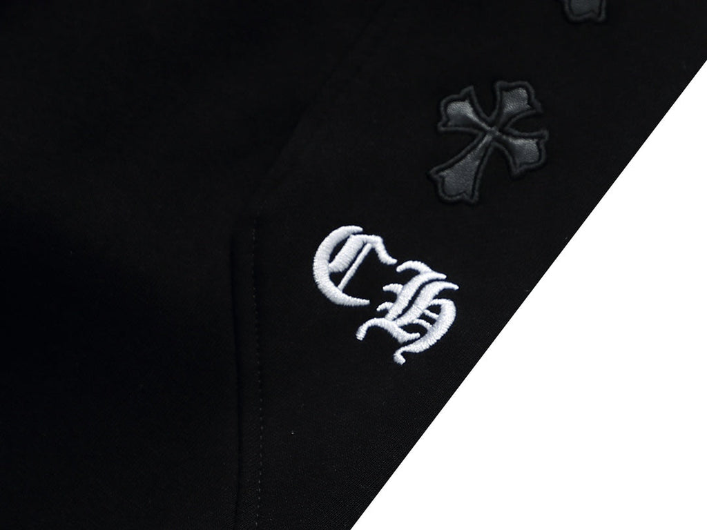 Chrome Hearts "Side Cross Embroidery" Joggers