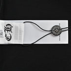 Chrome Hearts 2026 SS Horseshoe Logo Pocket T-Shirt - Black Unisex Cotton Tee with Gothic & Floral Details