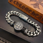 Chrome Hearts St. Benedict Amulet Bracelet