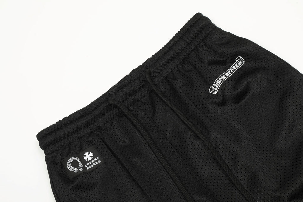 Chrome Hearts Black Mesh Hockey Pants