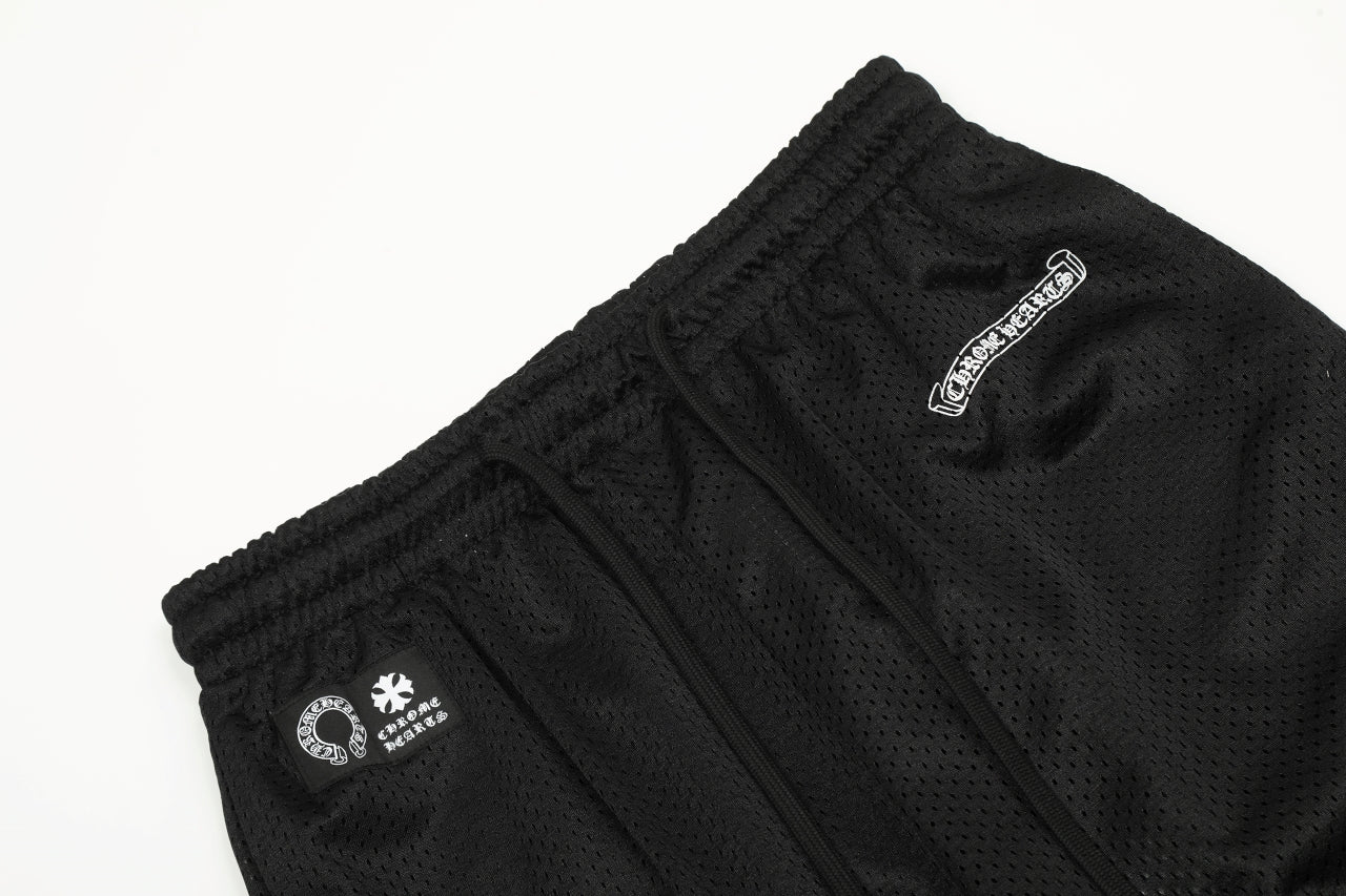 Chrome Hearts Black Mesh Hockey Pants