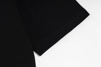 Chrome Hearts Black T-Shirt with Pink Embroidered Horseshoe Cross Graphic