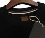 EVISU Summer New Arrival: "Family Crest" Print Short-Sleeve T-Shirt