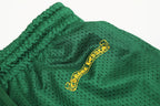 Chrome Hearts Lime Green Mesh Hockey Pants