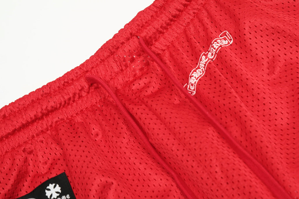 Chrome Hearts Red Mesh Hockey Pants
