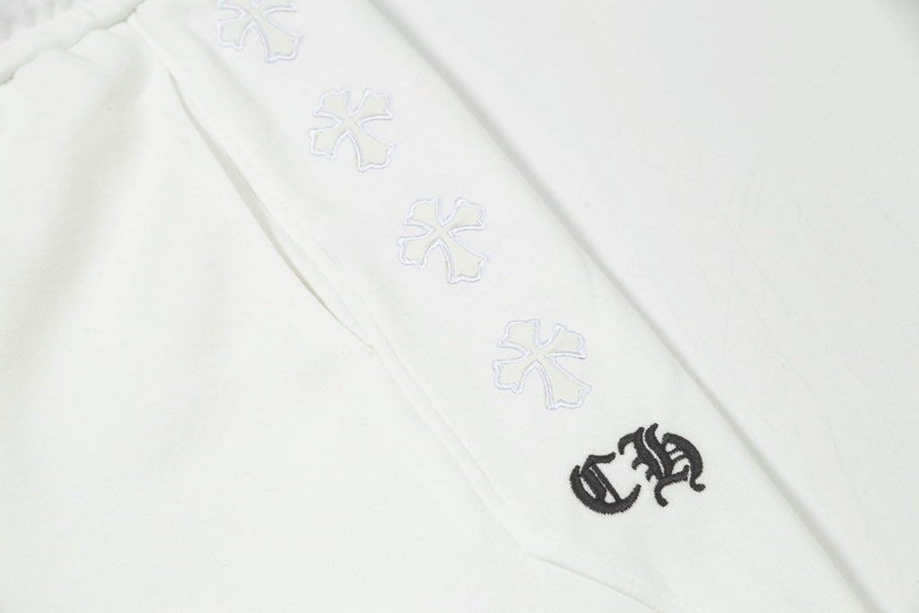 Chrome Hearts "Side Cross Embroidery" Jogger Sweatpants