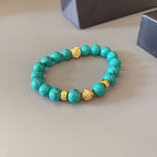 Chrome Hearts Turquoise Beaded Bracelet