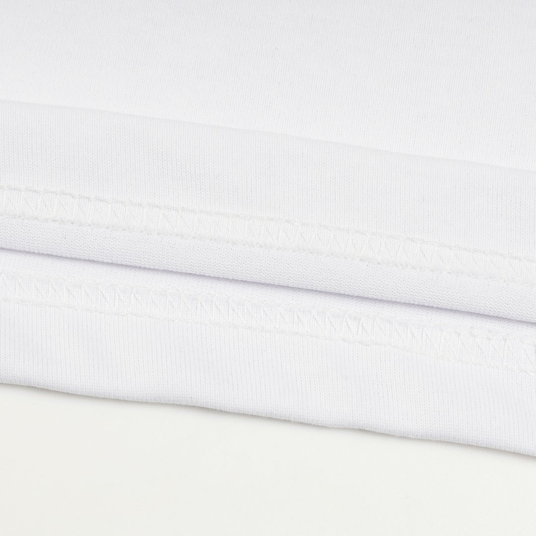 Chrome Hearts White T-Shirt with Green Multi-Cross Graphic