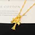 Chrome Hearts Double Cross Necklace