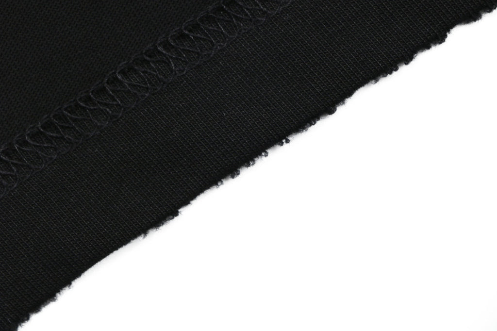 Chrome Hearts Style Black T-Shirt with Gold Cross Graphic and Bottom Logo - Premium Cotton Streetwear Tee