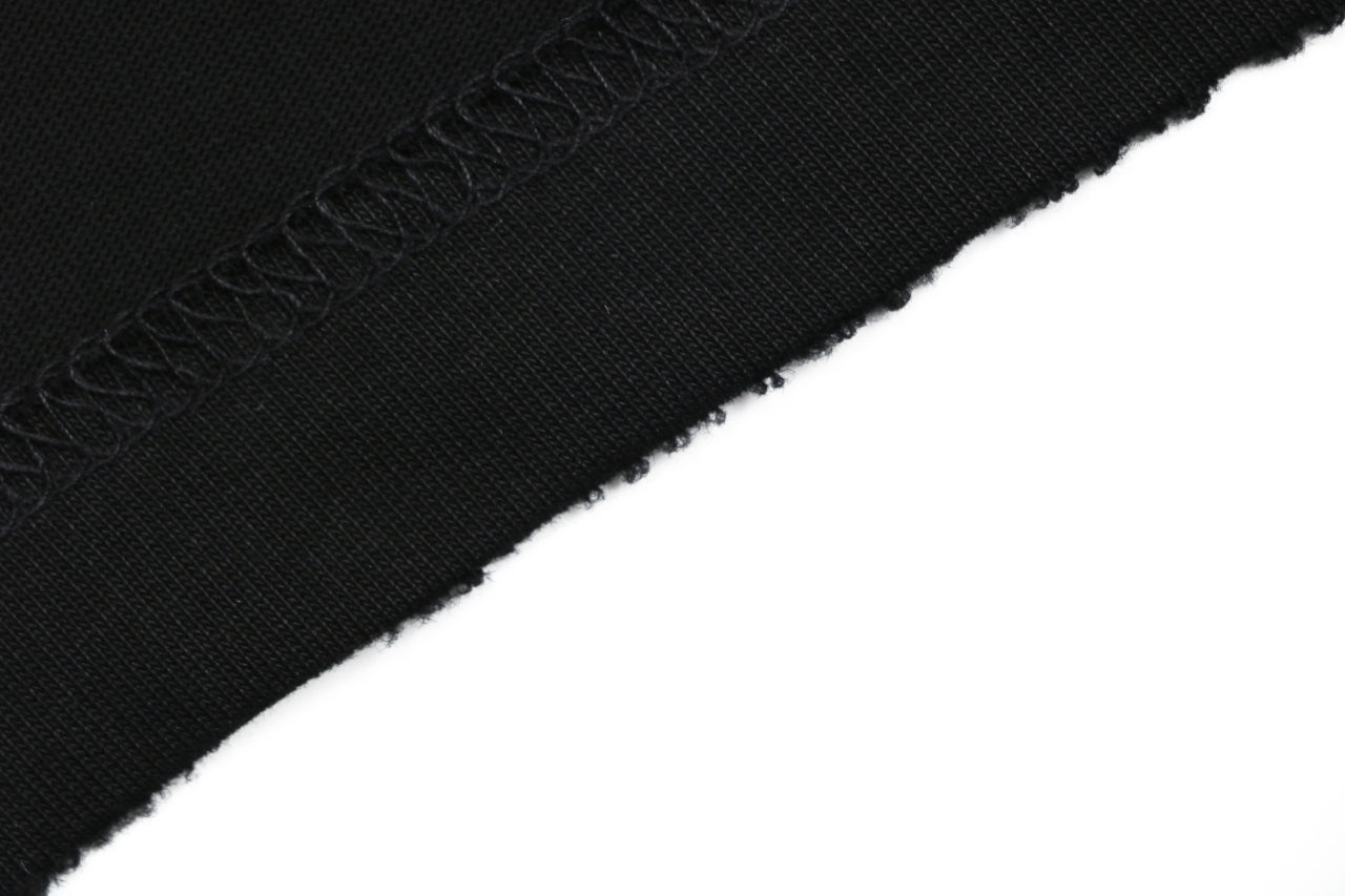 Chrome Hearts Style Black T-Shirt with Gold Cross Graphic and Bottom Logo - Premium Cotton Streetwear Tee