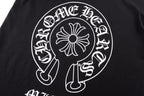 Chrome Hearts Miami Horseshoe T-Shirt - Black Pocket Tee with Iconic Back Print
