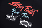 Chrome Hearts Matty Boy 'Stay Fast' Race Team T-Shirt - Black Streetwear Tee