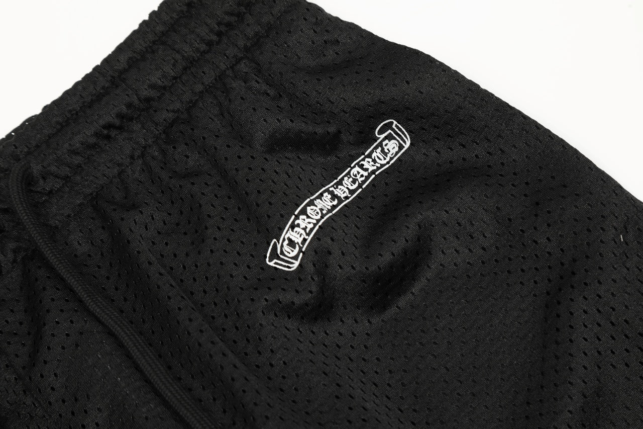 Chrome Hearts Black Mesh Hockey Pants