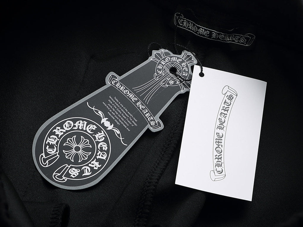 Chrome Hearts "Side Cross Embroidery" Joggers