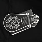 Chrome Hearts 2026 SS Horseshoe Logo Pocket T-Shirt - Black Unisex Cotton Tee with Gothic & Floral Details