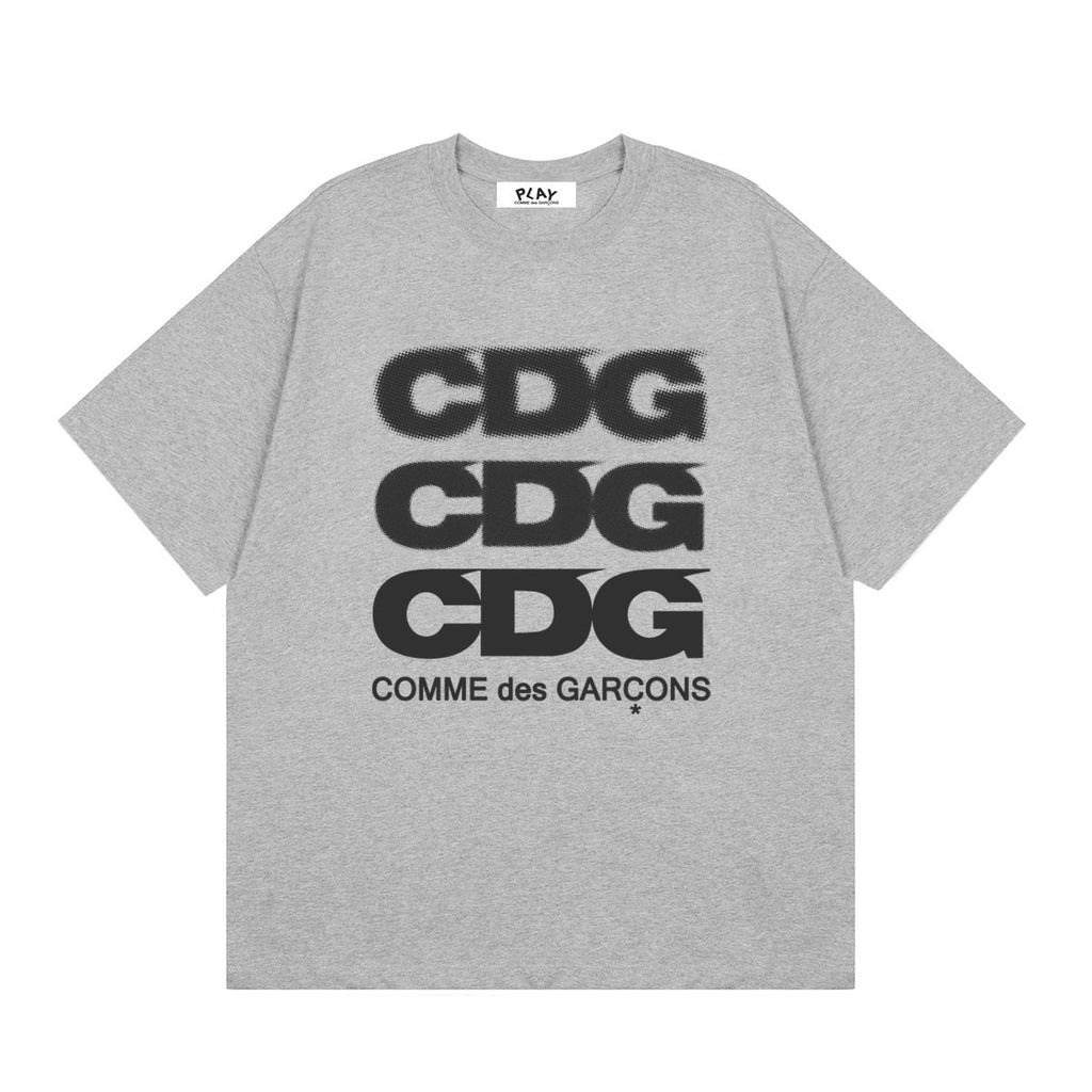 Comme des Garçons PLAY CDG Graphic Logo T-Shirt - Black Cotton Streetwear Tee