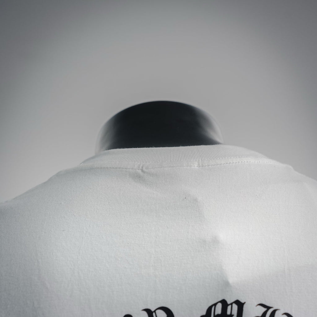 BAPE x Chrome Hearts Collaboration Baby Milo Cross T-Shirt - White Streetwear Tee