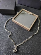 Chrome Hearts Dice Cross Necklace