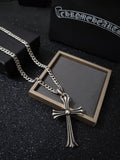 Chrome Hearts Large Cross Pendant Necklace