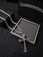 Chrome Hearts Large Cross Pendant Necklace
