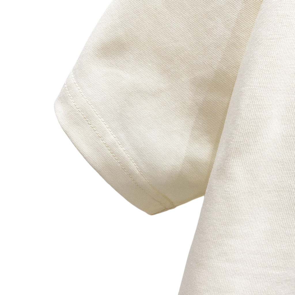 EVISU Short-Sleeve T-Shirt with Triangular God of Fortune Print