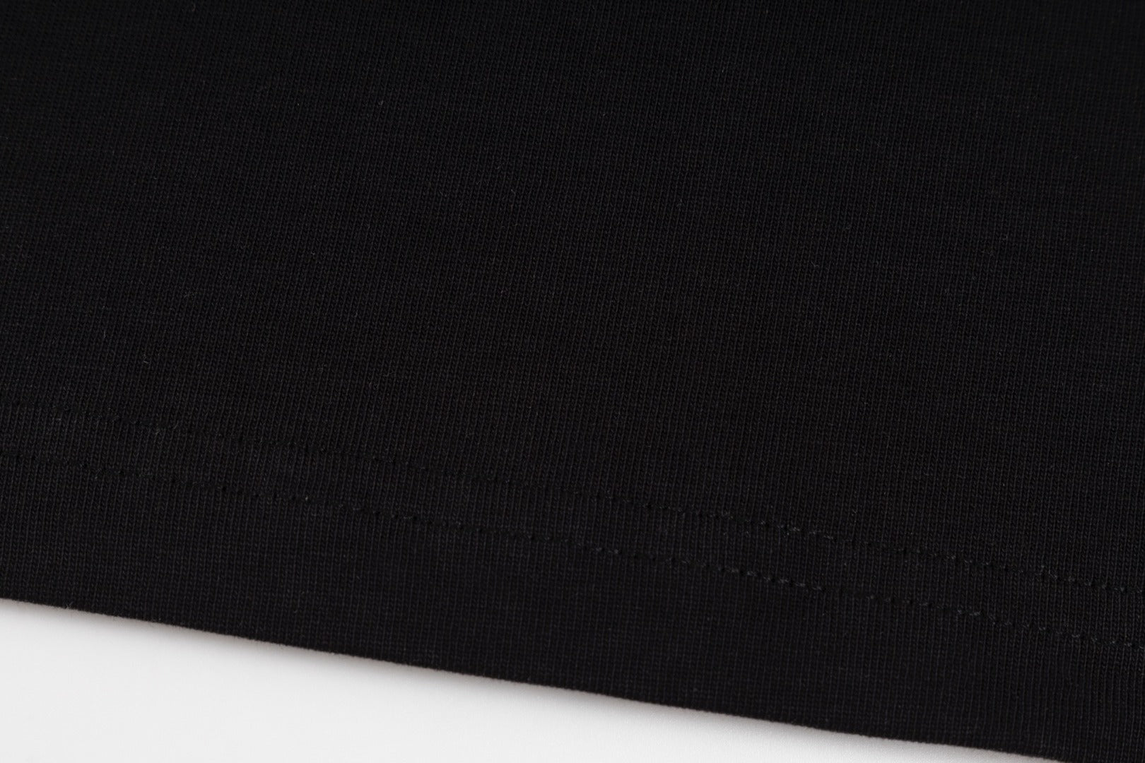Chrome Hearts Black T-Shirt with Pink Multi-Cross Appliqué and Embroidery