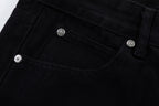 Chrome Hearts "Blue Cross Embroidery" Washed Denim Jeans