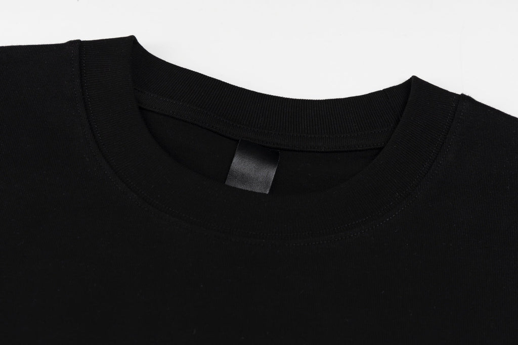 Chrome Hearts 2026 SS Multi-Color Embroidered Cross T-Shirt - Black Unisex Cotton Tee