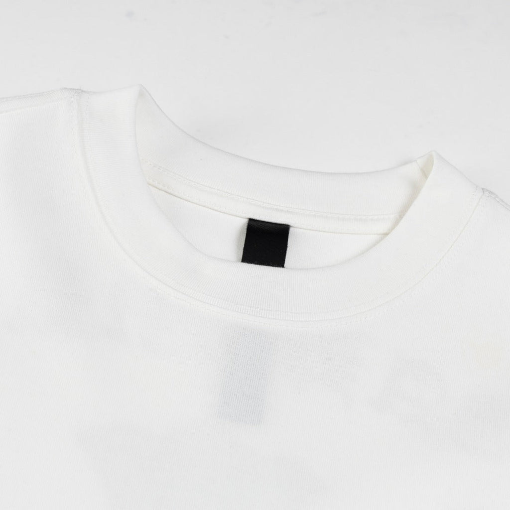 Chrome Hearts White T-Shirt with Green Multi-Cross Graphic